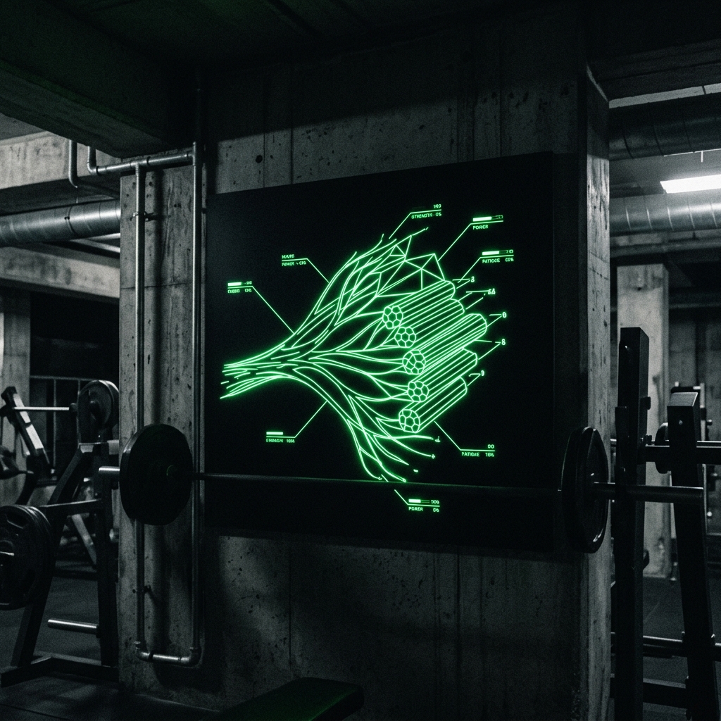 Dense Strength vs Fluid Volume: The Myofibrillar Divergence